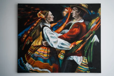 Obraz na sprzedaż w Hotelu Polonez & Folk Gallery Kraków